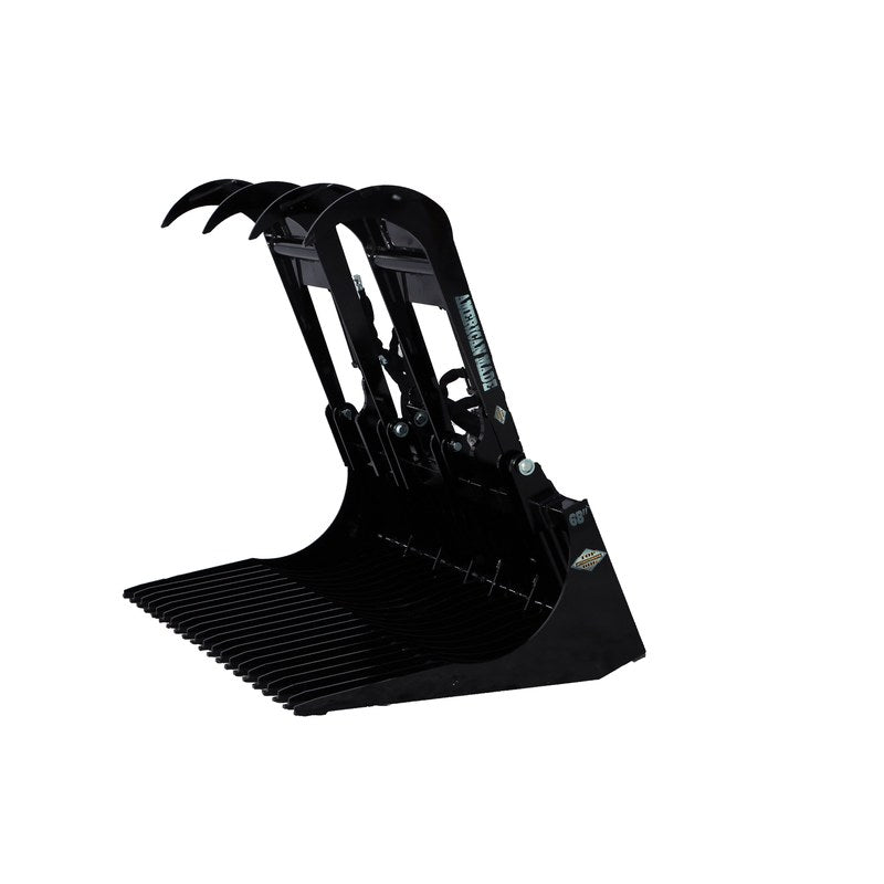 Top Dog Attachments Brush Grapple Bucket for Skid Steers