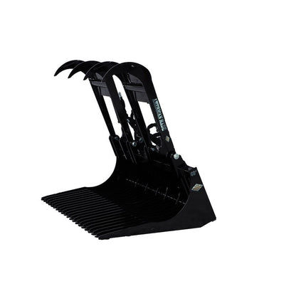 Top Dog Attachments Brush Grapple Bucket for Skid Steers