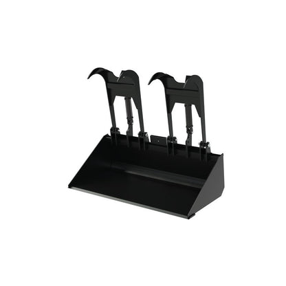 Top Dog Attachments Low Profile Dirt Bucket With Grapple