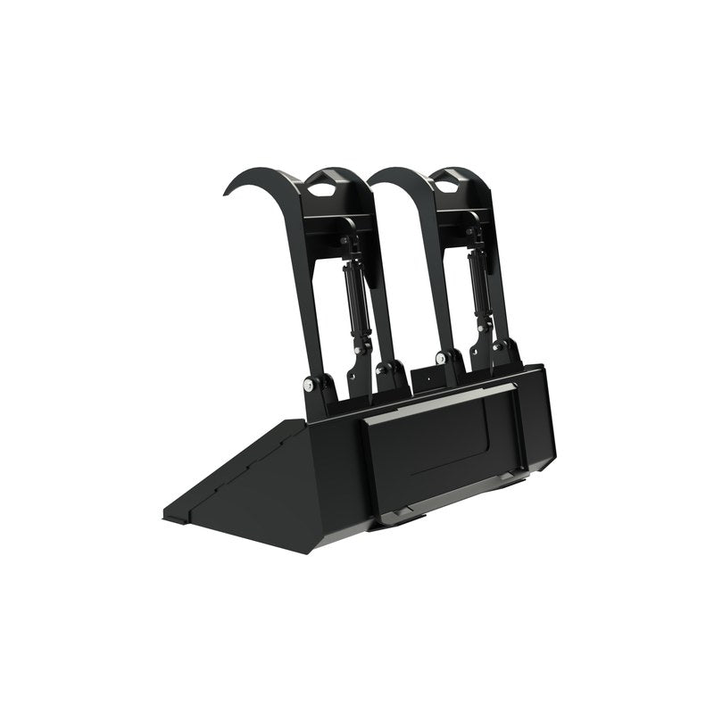 Top Dog Attachments Low Profile Dirt Bucket With Grapple