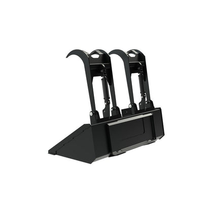 Top Dog Attachments Low Profile Dirt Bucket With Grapple