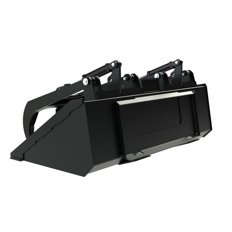 Top Dog Attachments Low Profile Dirt Bucket With Grapple