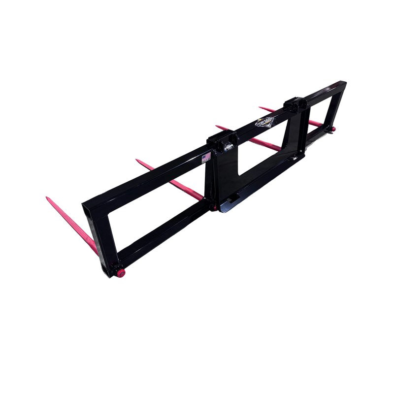 Top Dog Attachments Double Round Bale Spear