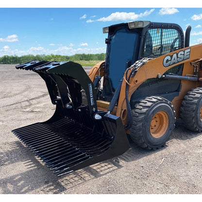 Top Dog Attachments Brush Grapple Bucket for Skid Steers