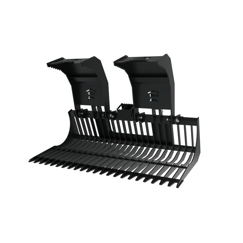 Top Dog Attachments Brush Grapple Bucket for Skid Steers