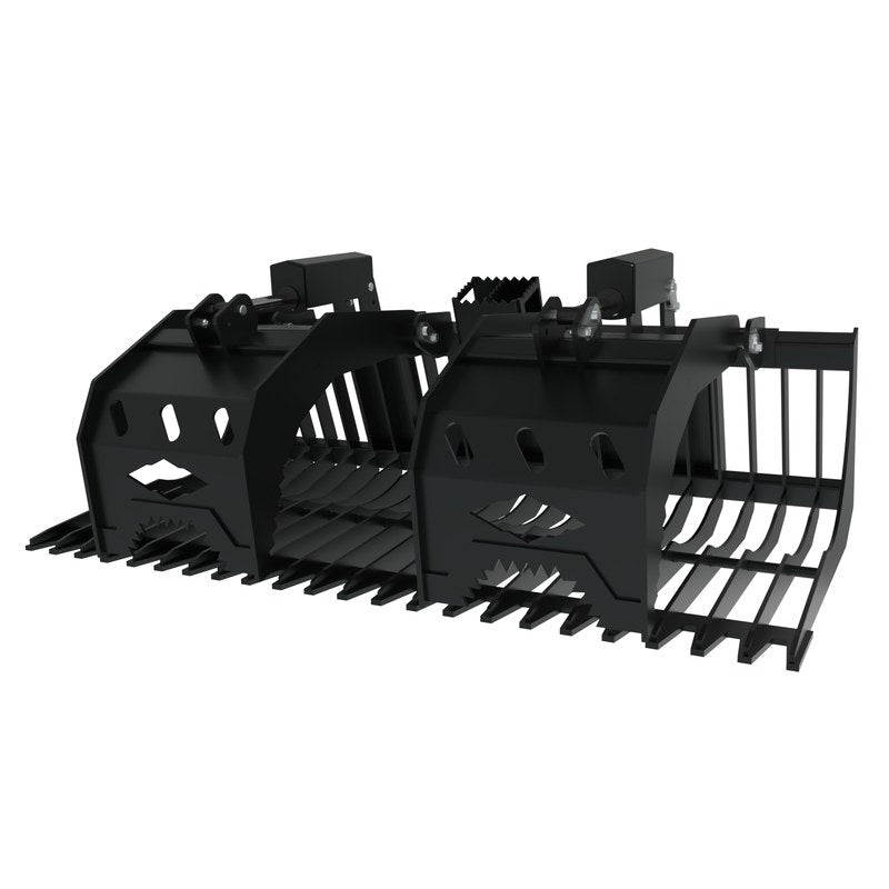 Top Dog Attachments Brush Grapple Bucket for Skid Steers