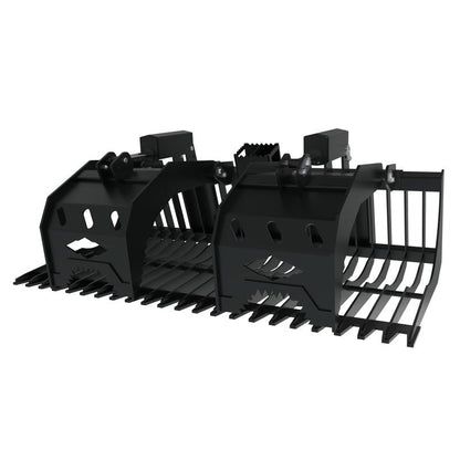 Top Dog Attachments Brush Grapple Bucket for Skid Steers