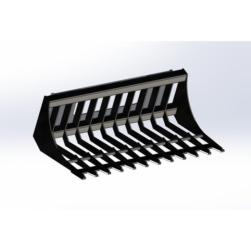 Top Dog Attachments Light Duty Tractor Rock Bucket