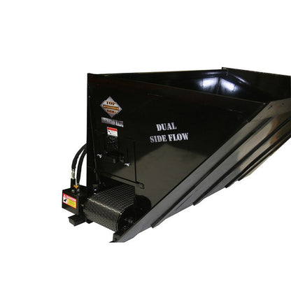 Top Dog Attachments Dual Side Flow Bucket for Skid Steers
