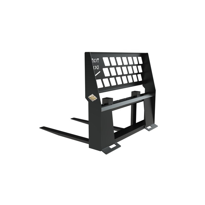 Top Dog Attachments Skid Steer Pallet Forks and Frame