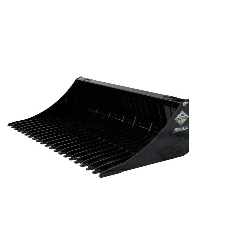 Top Dog Attachments Skid Steer Rock Bucket