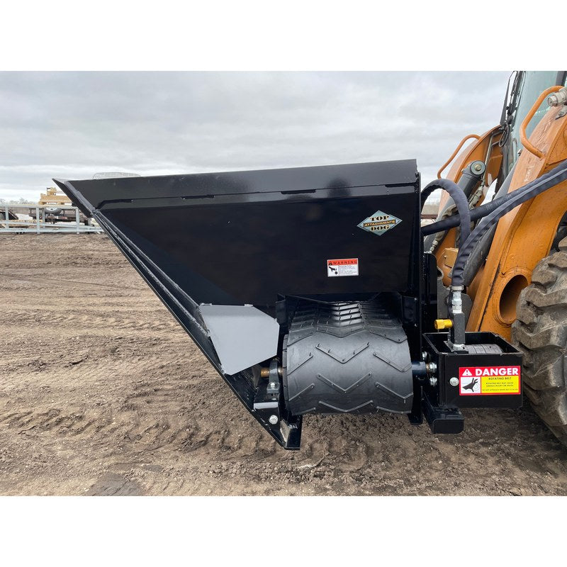Top Dog Attachments Dual Side Flow Bucket for Skid Steers