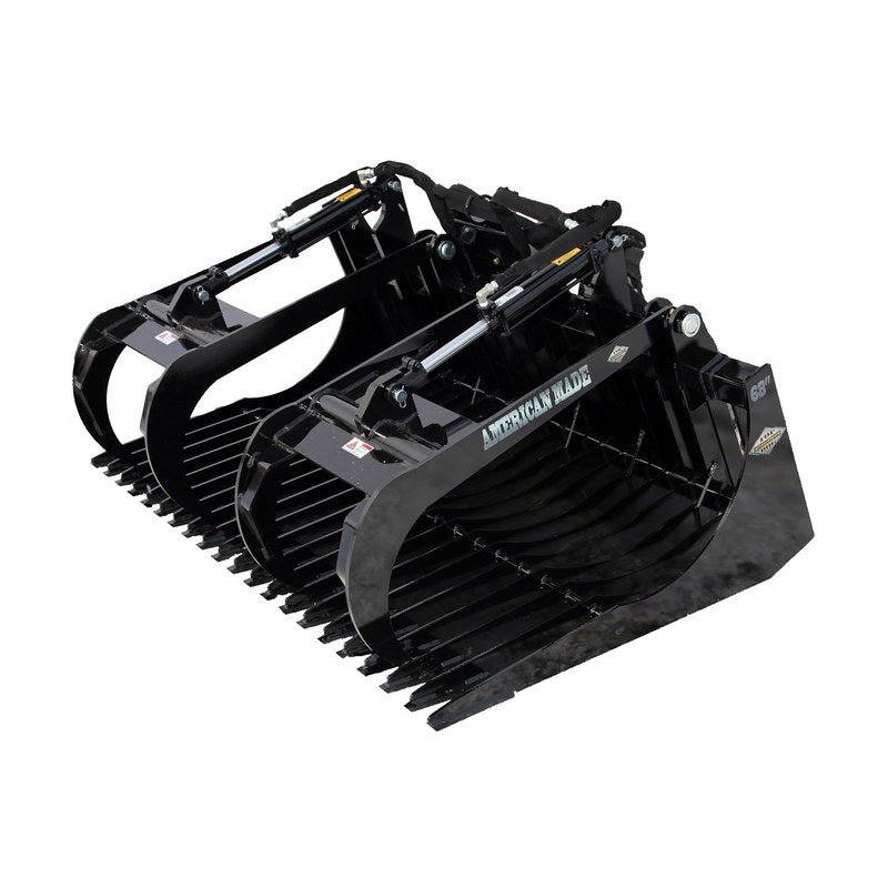 Top Dog Attachments Brush Grapple Bucket for Skid Steers