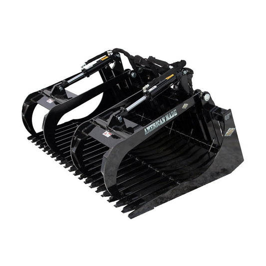 Top Dog Attachments Brush Grapple Bucket for Skid Steers