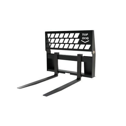 Top Dog Attachments Skid Steer Pallet Forks and Frame