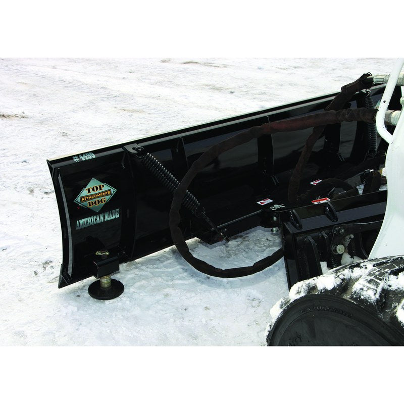 Top Dog Attachments Hydraulic Skid Steer Snow Blade