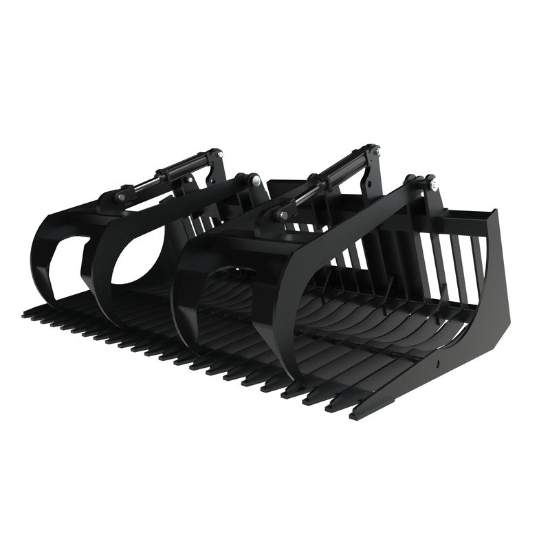 Top Dog Attachments Brush Grapple Bucket for Skid Steers