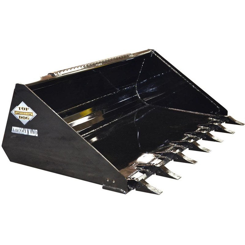 Top Dog Attachments Tuff Tooth Skid Steer Bucket