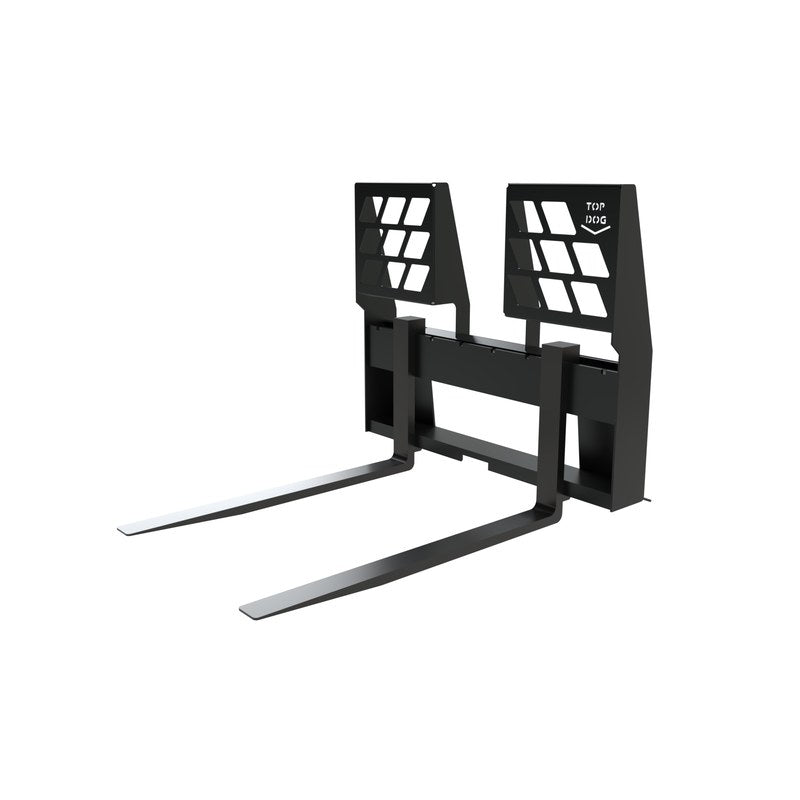 Top Dog Attachments Skid Steer Pallet Forks and Frame
