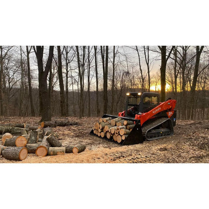 Top Dog Attachments XL Skid Steer Firewood Bucket