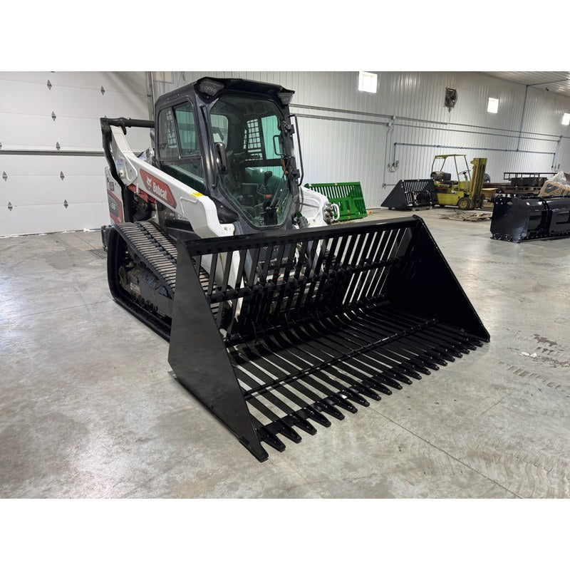 Top Dog Attachments XL Skid Steer Firewood Bucket