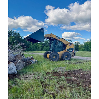 Top Dog Attachments XL Skid Steer Firewood Bucket